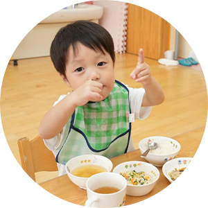 給食室の「食育」